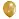 Набор шаров Патибум Металлик Gold 30 см (100 штук в упаковке)
