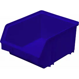 Ящик (лоток) универсальный полипропиленовый 290x230x150 мм синий морозостойкий