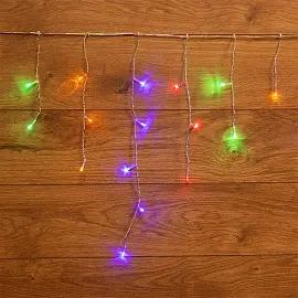 Гирлянда светодиодная Neon-Night Айсикл бахрома разноцветный свет 48 светодиодов (1.8х0.5 м, 4 цвета)