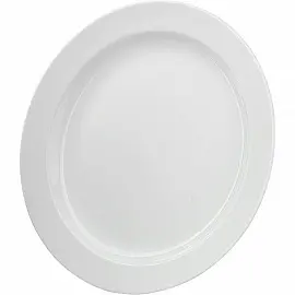 Тарелка обеденная фарфор Башкирский Фарфор диаметр 240 мм белая (артикул производителя ИТМ 03.240)