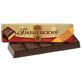 Шоколад темный с помадно –сливочной начинкой «Бабаевский»