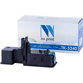 Тонер-картридж NV PRINT (NV-TK-5240C) для KYOCERA ECOSYS P5026cdn/w/M5526cdn, голубой, ресурс 3000 стр.