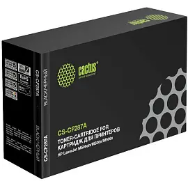 Картридж лазерный Cactus CF287A CS-CF287A для HP черный совместимый