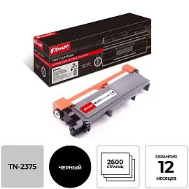 Картридж лазерный Комус TN-2375 для Brother черный совместимый повышенной емкости
