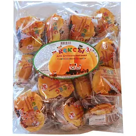 Кексы Махариши для детского питания с абрикосовым джемом 500 г