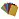 Картон цветной А5, Мульти-Пульти, 7л., 7цв., с блестками, "Енот в космосе Фото 3