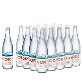 Вода минеральная Gorji газированная 0.5 л (20 штук в упаковке)