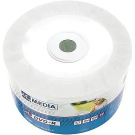 Диск DVD-R Mymedia 4.7 ГБ 16x pack wrap 69202 (50 штук в упаковке)