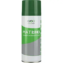 Клей - спрей MATREX для ткани, поролона, кожи, войлока, пластика, 520 мл