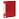 Папка с пружинным скоросшивателем СТАММ "Стандарт" А4, 17мм, 700мкм, пластик, красная