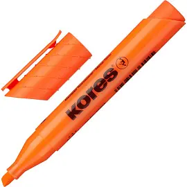 Текстовыделитель Kores оранжевый (толщина линии 1-5 мм, 36004)
