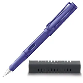Ручка перьевая LAMY Safari цвет чернил синий цвет корпуса фиолетовый (артикул производителя 4034834)