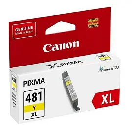 Картридж струйный Canon CLI-481XLY 2046C001 желтый оригинальный повышенной емкости
