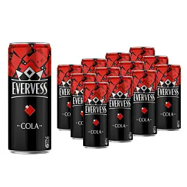Напиток Evervess Cola газированный 0.33 л (12 штук в упаковке)