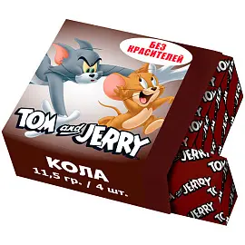 Жевательная конфета Tom&Jerry, кола, 11,5г