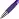 Ручка шариковая автоматическая Attache Happy синяя (фиолетовый корпус, толщина линии 0.5 мм) Фото 1