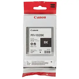 Картридж струйный Canon PFI-102BK 0895B001 черный оригинальный