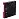 Папка-регистратор OfficeSpace, 50мм, мрамор, черная, красный корешок, нижний метал. кант