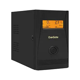 ИБП ExeGate Power Smart ULB-800 800VA/480W, LCD, AVR, 2xEURO, (EX292776RUS)