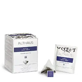 Чай Althaus Pira Pack Royal Earl Grey черный с бергамотом 15 пакетиков