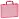 Портфель-кейс 1 отделение СТАММ, А4, 275*375*57мм, на защелках, тонированный розовый