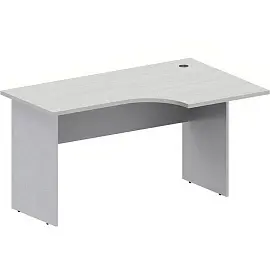 Стол эргономичный Easy Standard правый (сосна винтер/серый, 1400x600x740 мм)