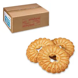 Печенье ЯШКИНО "Райский день" с сахарной посыпкой, гофрокороб 3,5 кг, ЯП168