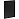 Папка с боковым зажимом СТАММ А4, 14мм, 500мкм, пластик, черная