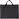 Папка-портфель тканевая Deli А4 черная (297х210 мм, 2 отделения)