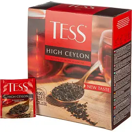 Чай Tess High Ceylon черный 100 пакетиков