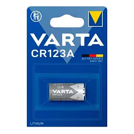 Батарейка Varta Professional CR123A 1шт Lithium 3V (6205) (1/10/100)