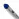 Ручка-роллер BRAUBERG "Control", СИНЯЯ, корпус серебристый, узел 0,5 мм, линия письма 0,3 мм, 141554 Фото 2
