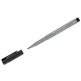 Ручка капиллярная Faber-Castell "Pitt Artist Pen Brush" цвет 232 холодный серый III, пишущий узел "кисть