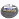 Губка (мочалка) для посуды LAIMA, БОЛЬШАЯ, металлическая, сетчатая, 60 г, 603105