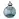Новогоднее украшение Remeco Collection Шар Нежное сияние пластик синее (диаметр 6 см, 24 штуки в наборе) Фото 1