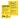 Бумага цветная BRAUBERG, А4, 80 г/м2, 100 л., интенсив, желтая, для офисной техники, 112450 Фото 1