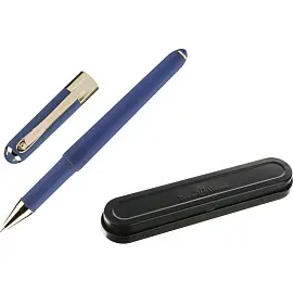 Ручка шариковая Bruno Viscont Monaco синяя (темно-синий корпус, толщина линии 0.5 мм) 20-0125/607