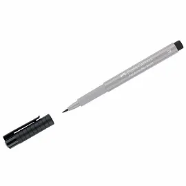 Ручка капиллярная Faber-Castell "Pitt Artist Pen Brush" цвет 272 теплый серый III, пишущий узел "кисть