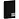 Папка на молнии Berlingo "DoubleBlack" А5+, 600мкм, черная, с рисунком Фото 0