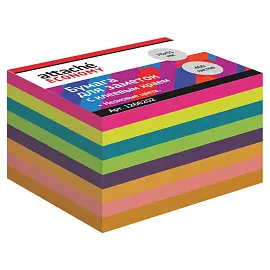 Стикеры Attache Economy 76x51 мм неоновые 8 цветов (1 блок, 400 листов)