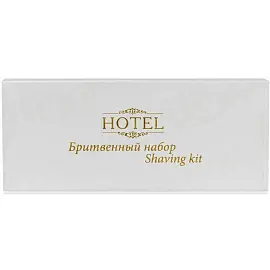 Бритвенный набор Hotel картон (крем для бритья, станок, 200 штук в упаковке)