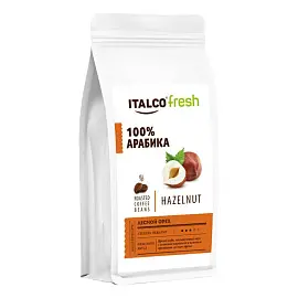Кофе в зернах Italco Hazelnut 100% арабика 375 г