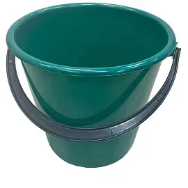 Ведро Онест 10 л пластиковое зеленое (цвет в ассортименте)