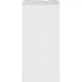 Пакет бумажный фольгированный 145х310х90 мм белый (1000 штук в упаковке)