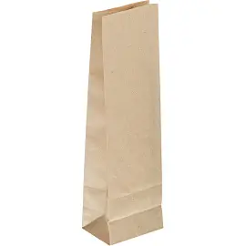 Крафт-пакет бумажный коричневый 9x6.5х31 см 50 г/кв.м био (1000 штук в упаковке)