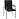 Конференц-кресло Samba черный/орех (искусственная кожа, металл хромированный)