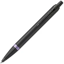 Ручка шариковая Parker IM Professionals Amethyst Purple BT цвет чернил синий цвет корпуса черный (артикул производителя 2172951)