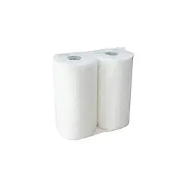 Полотенца бумажные 2сл белая 17м 2рул/уп