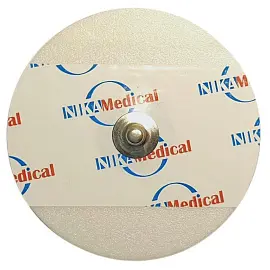 Электроды для ЭКГ одноразовые Ника Медикал твердый гель 55 мм (30 штук в упаковке)