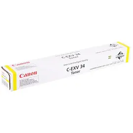 Картридж лазерный Canon C-EXV34 3785B002 желтый оригинальный